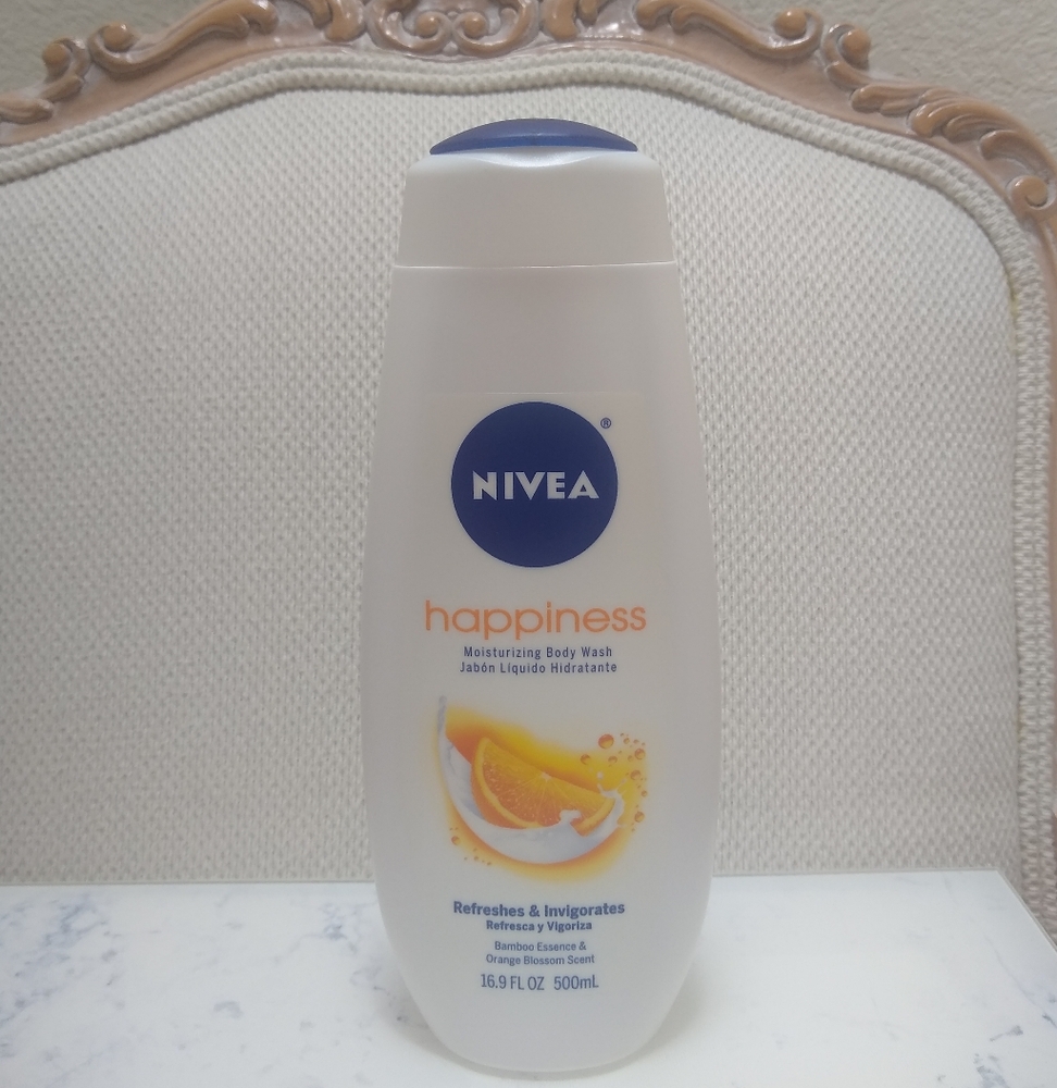 Nivea Happiness Moisturizing Body Wash Refreshes & Invigorates 16.9 Oz